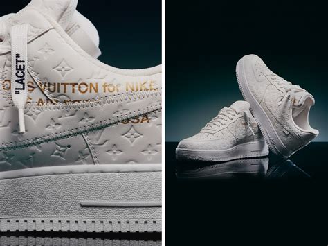 louis vuitton air force 1 release time